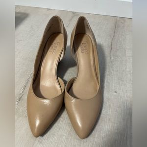 Gently used Franco Sarto Wedges - Tan Beige - Size 9.5
